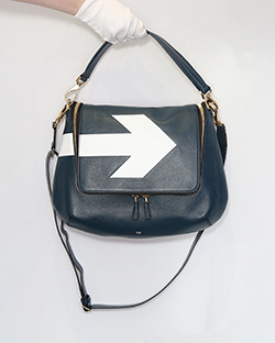 ほぼ未使用 ★ANYA HINDMARCH★ MAXI ZIP SATCHEL Pre-loved Maxi Zip Satchel - £380